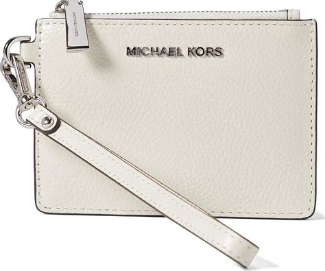 optic white michael kors wallet|Michael Kors white wallet small.